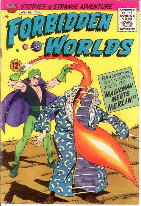 FORBIDDEN WORLDS 128 VG   July 1965 COMICS BOOK