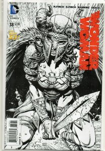 WONDER WOMAN #38  1:50 FINCH SKETCH VARIANT NM.