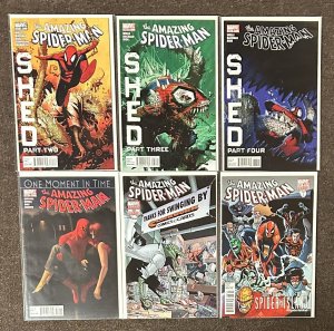 Amazing Spider-Man #631,632,633,640,666,667 Marvel 2010 VF/NM Lot Dan Slott