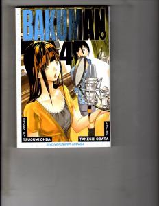Bakuman Vol 4 TPB Manga Anime Death Note Bleach Naruto Dragonball WR1
