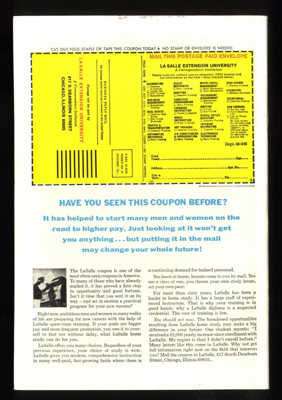 Daredevil #108 FN/VF 7.0 White Pages