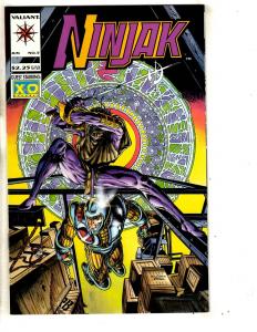 Lot Of 4 Ninjak Valiant Comic Books # 5 (2 Copies) 6 1 5MK9 