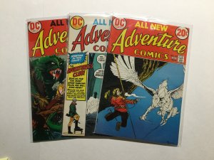 Adventure Comics 425 426 427 Lot Run Set Very Fine Vf Dc Comics