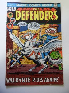 The Defenders #4 (1973) FN- Condition