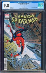 Amazing Spider-Man 1 CGC 9.8 895 Ramos Cover 4048 Marvel 2022 