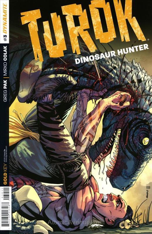 Turok: Dinosaur Hunter (Dynamite, Vol. 1) #3 VF/NM; Dynamite | save on shipping
