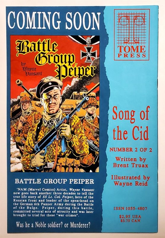 Song of the Cid #2 (1991, Tome) 8.0 VF