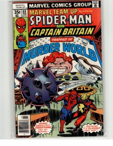 Marvel Team-Up #66 (1978) Captain Britain [Key Issue]
