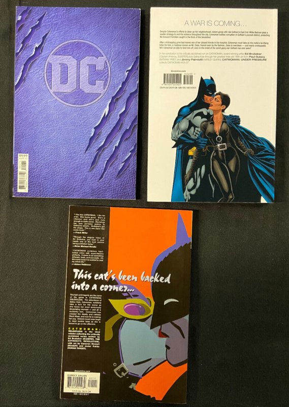 CATWOMAN TPB LOT RELENTLESS, UNDER PRESSURE, & 80TH ANNIVERSARY VF/NM