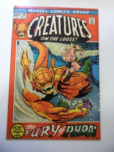 Creatures on the Loose #18 (1972) VG Condition