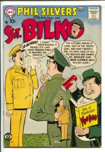 Sgt. Bilko #8 1958-DC-Voo Doo doll cover-From the Phil Silvers TV series-VG/FN