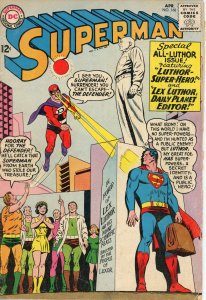 Superman 168  VG  1964