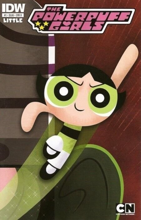 POWERPUFF GIRLS #1 (IDW Comics 2013) -- A + B + C + D VARIANT SET IDW NM.