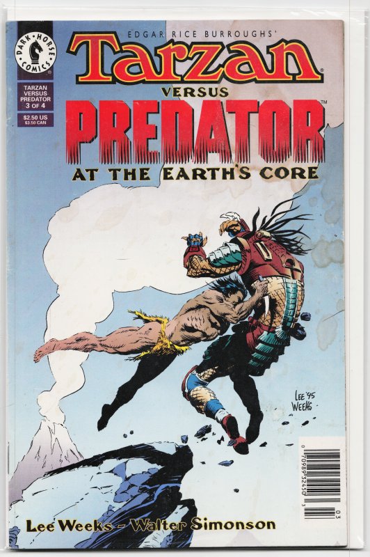 Tarzan vs. Predator at the Earth's Core #3 (1996) Predator