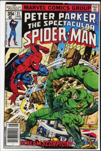 The Spectacular Spider-Man #21 (1978) Spider-Man