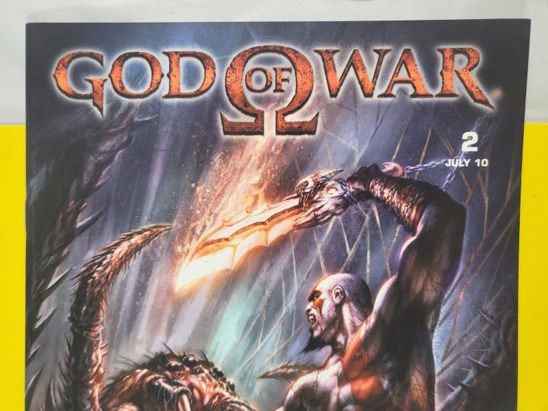God Of War #2 2010 DC/Wildstorm Kratos