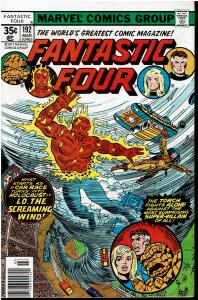 Fantastic Four #192, 8.0 or Better - vs Texas Twister - Last Perez Art