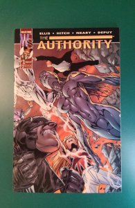 The Authority #1 (1999) FN-  indentations front/back cover