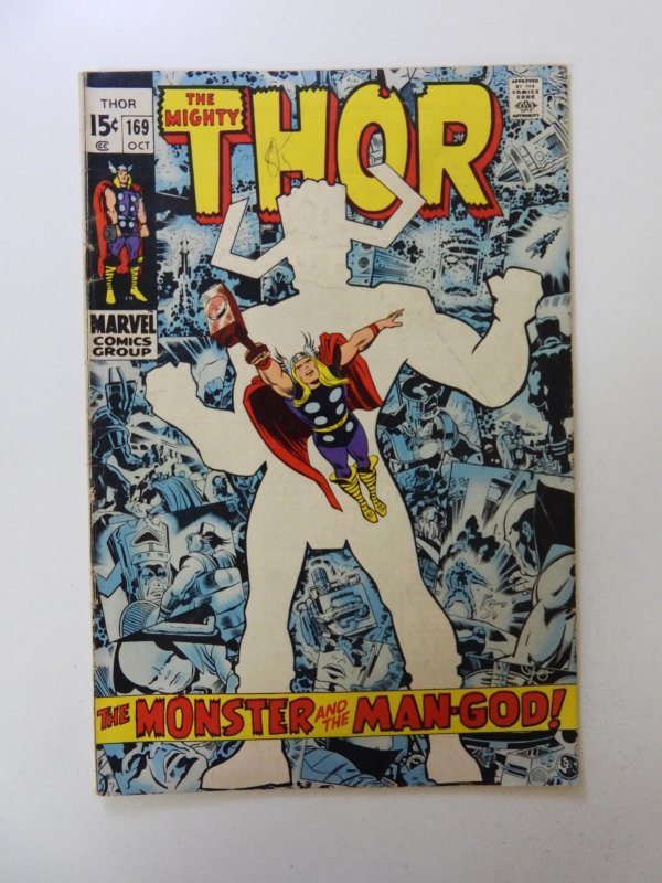 Thor #169 (1969) FN- condition