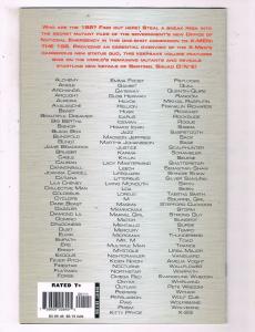 The X-Men 198 Files #1 VF Marvel Comics Comic Book DE14