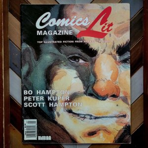 COMICS LIT MAGAZINE #1 FN/VF  (NBM 1995) Bo Hampton Art, Highbrow Artists MATURE