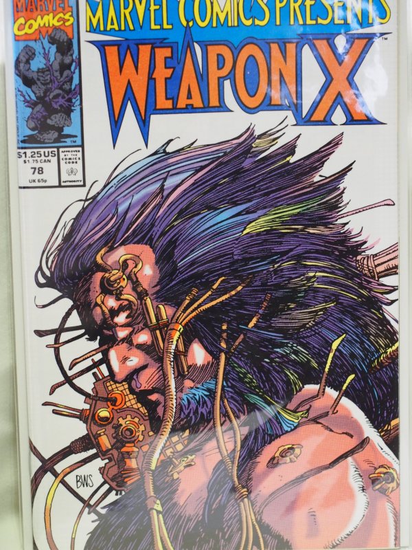 Marvel Comics Presents Weapon X 73,77,78,79 and 80 all NM