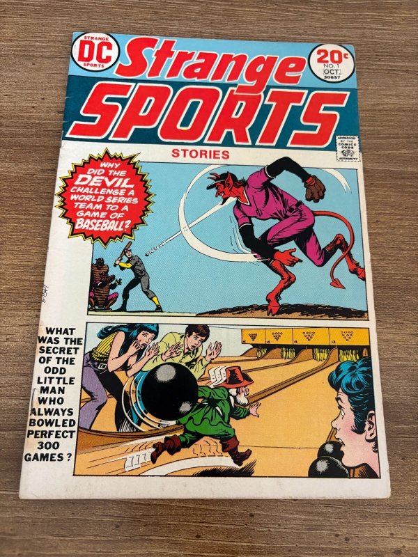 Strange Sports Stories # 1 FN DC Comic Book 18 J345