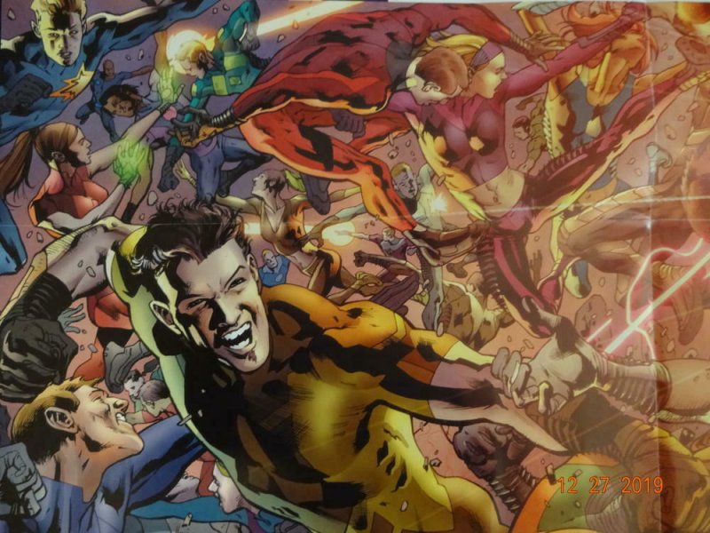 AMERICA'S GOT POWERS Promo Poster, 18 x 24, 2012, IMAGE Unused 401