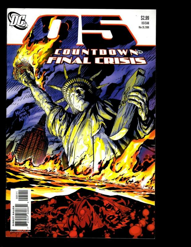 11 Countdown Final Crisis DC Comics # 11 10 9 8 7 6 5 4 3 2 1 EK14 