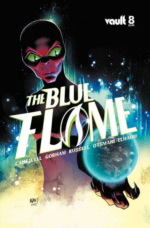 Blue Flame #8 Cover A Gorham 