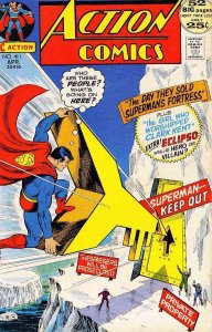 Action Comics #411 FN ; DC | Superman April 1972 Eclipso Fortress