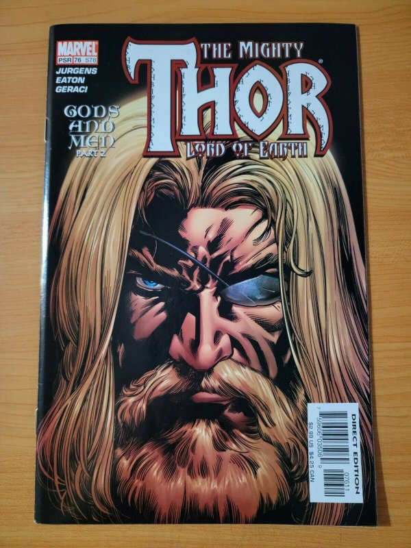 The Mighty Thor #76 (578) ~ NEAR MINT NM ~ 2004 MARVEL COMICS