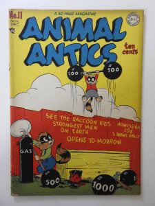 Animal Antics #11 (1947) VG Condition! 1 in tear fc