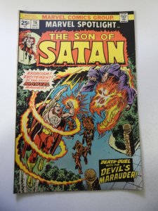Marvel Spotlight #16 (1974) FN+ Condition MVS Intact