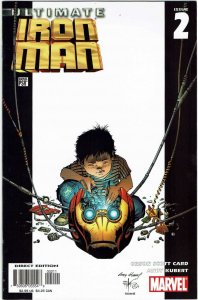 Ultimate Iron Man #2 Orson Scott Card Andy Kubert NM