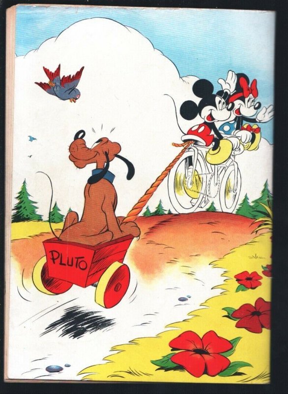 Mickey Mouse-Four Color Comics-#27-1943-Dell-Seven Colored Terror-Early Micke...