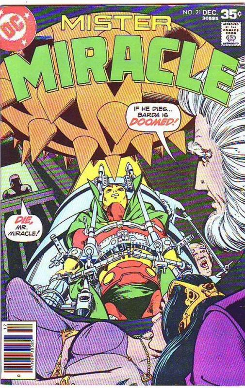 Mister Miracle #21 (Dec-77) NM- High-Grade Scott Free (Mister Miracle), Big B...