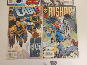 4 Marvel Comics #20 Cable + #2 Bishop + #1 2 Factor-X 9 TJ30
