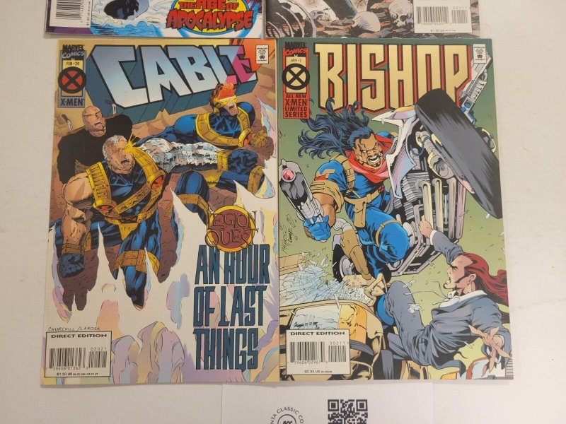4 Marvel Comics #20 Cable + #2 Bishop + #1 2 Factor-X 9 TJ30