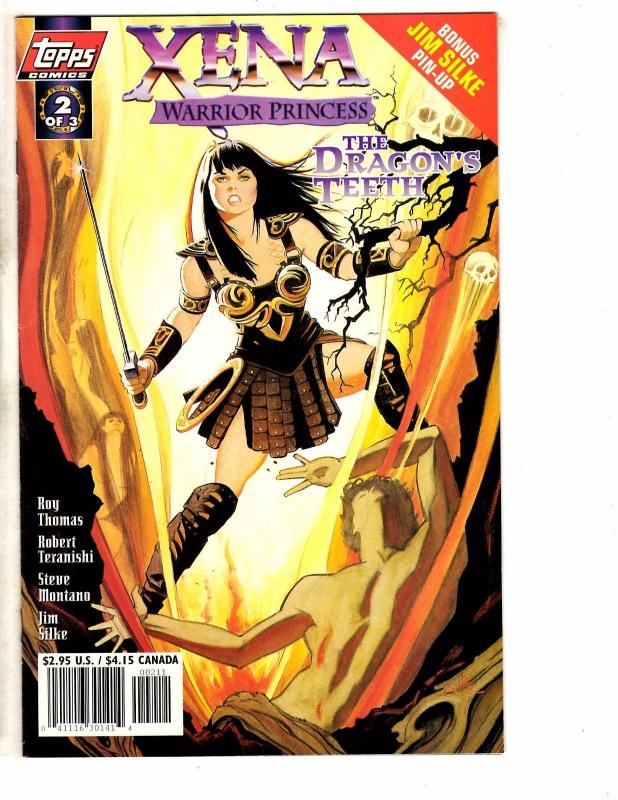 9 Xena Topps Comics Orpheus Trilogy 1 2 3 (2) + Dragons Teeth 1 (2) 2 (2) 3 J261