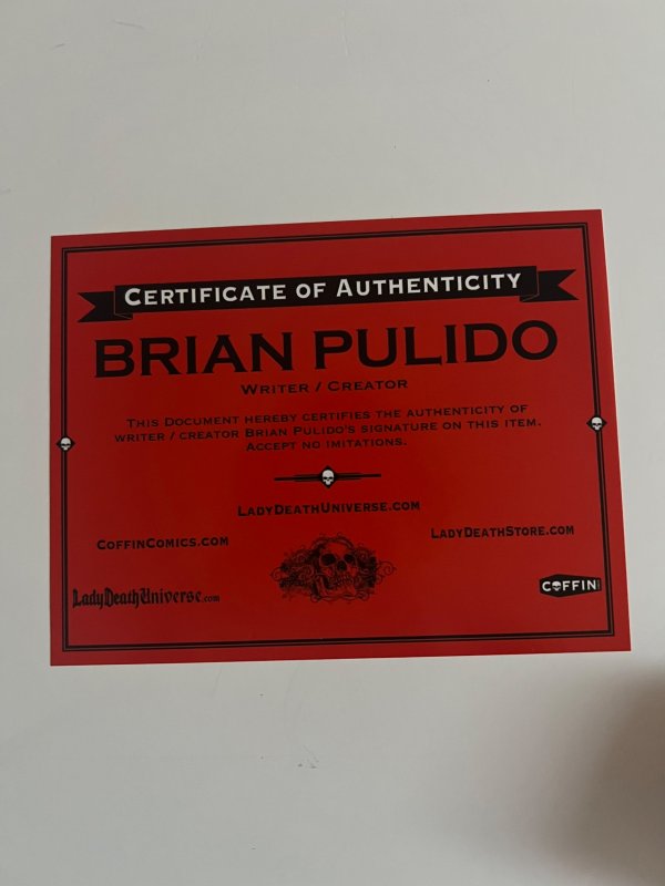 Lady Death Icon #1 Holidays Holo