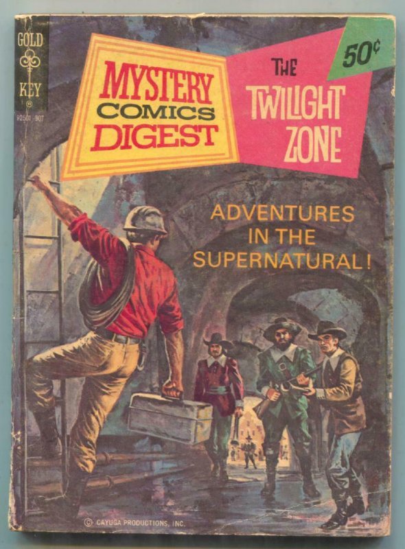 Mystery Comics Digest #12 1973- Twilight Zone- Gold Key