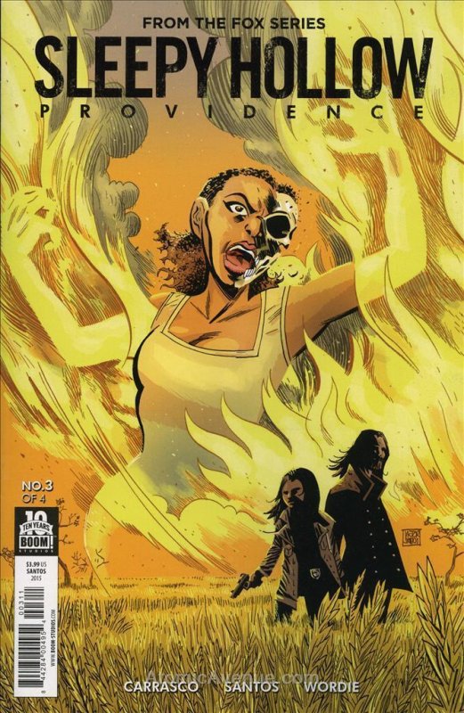 Sleepy Hollow: Providence #3 VF/NM; Boom! | we combine shipping 