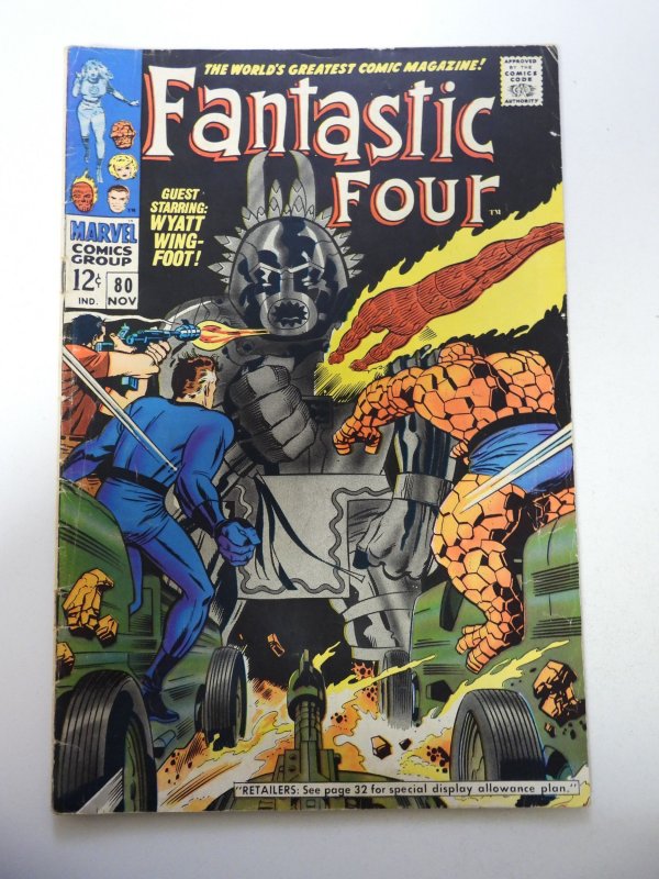 Fantastic Four #80 (1968) FN Condition