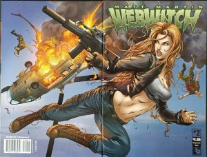 Webwitch # 2 Matt Martin Wrap Around Variant Cover !!   VF+ 