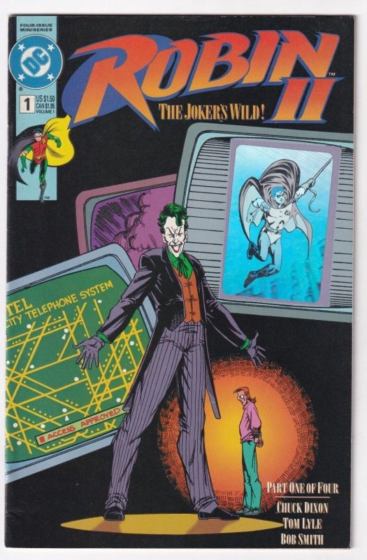 Robin Ii 1 Jokers Wild 1991 Dc Tim Drake Chuck Dixon Tom Lyle Bob Smith Comic Books Copper 9359