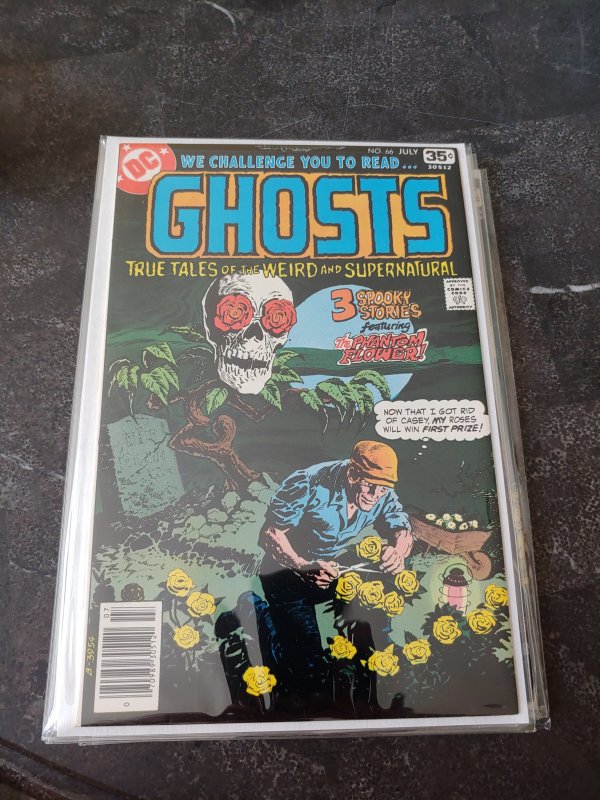 Ghosts #66 (1978) SKULL COVER HIGH GRADE