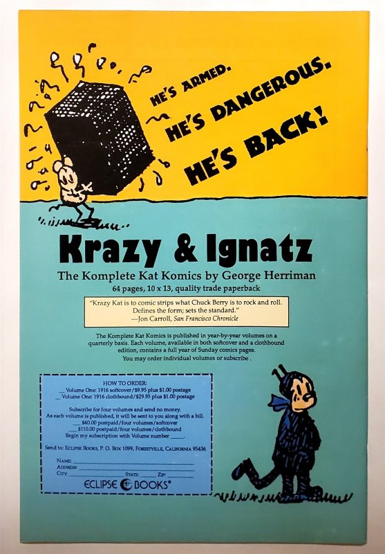 Scout: War Shaman #13 (April 1989, Eclipse) 9.0 VF/NM