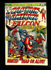 Captain America #154