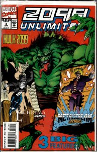 2099 Unlimited #4 (1994) Hulk 2099